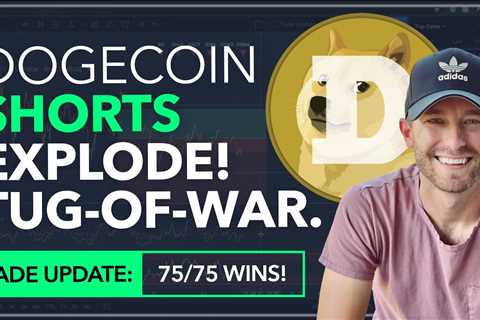 DOGECOIN - LONGS SKYROCKET & SHORTS EXPLODE! [WHO WILL WIN?] - DogeCoin Market News Now