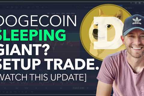 DOGECOIN - SLEEPING GIANT? HERE'S THE TRADE SETUP! [WATCH THIS UPDATE] - DogeCoin Market News..