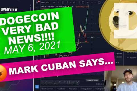 DOGECOIN - VERY BAD NEWS!!? "Mark Cuban Says…" - DogeCoin Market News Now