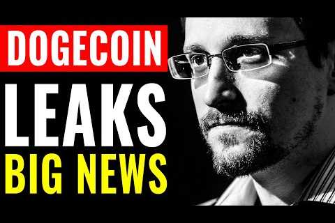 Edward Snowden LEAKS Information About Dogecoin! | Dogecoin News - DogeCoin Market News Now