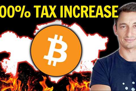 Bitcoin is Pumping but will a 500% Tax Increase Flip Crypto Down Again?