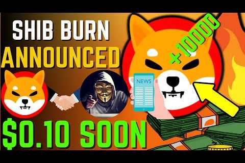 SHIBA INU COIN NEWS TODAY – SHIBA TO EXPLODE TOMORROW AND WILL HIT $0.10! – PRICE PREDICTION..