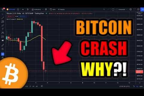 HOLY MOLY! BITCOIN & CRYPTO CRASHING DUE TO *THIS*! 💥 (TERRA LUNA KEEPS BUYING)!