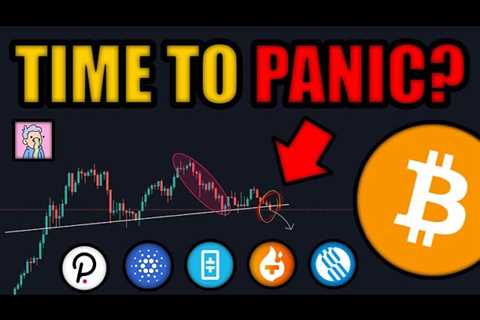 Bitcoin BREAKS Key Support!!! TIME TO PANIC?? Polkadot, Cardano, Theta & Uniswap Crypto News