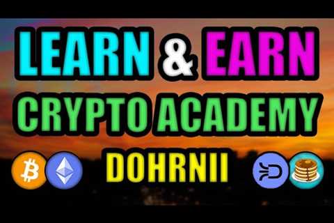 Learn & Earn: How Dohrnii Crypto Platform is REWARDING USERS To Get Educated in Crypto.