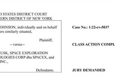 Elon Musk is Sued for “Ponzi” Scheme with Dogecoin