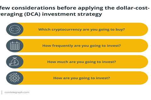 What is dollar-cost averaging (DCA) and how does it work?