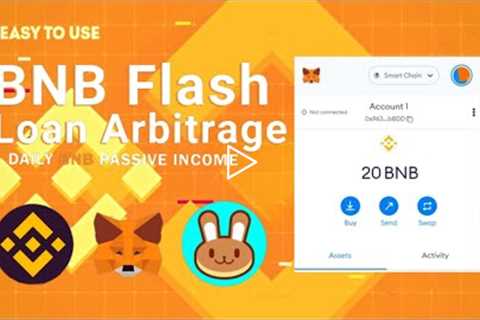 BNB Flash Loan Arbitrage using PancakeSwap on BSC | Huge Profits! Beginner Friendly - AUG 2022