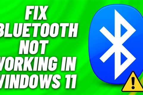 How to Fix Bluetooth Not Working in Windows 11 [Tutorial] - Shiba Inu Market News