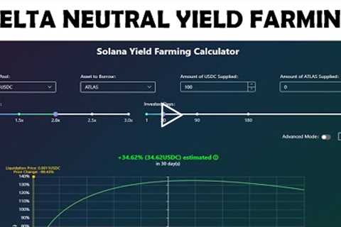 Advanced Delta Neutral Yield Farming Part 1 l Leveraged Yield Farming