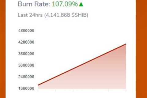 SHIB Burn Rate Skyrockets By 107% - Shiba Inu Market News