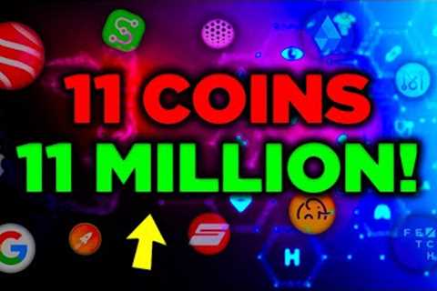 11 AI COINS (100x CRYPTO GEMS) I WOULD BUY! 👋