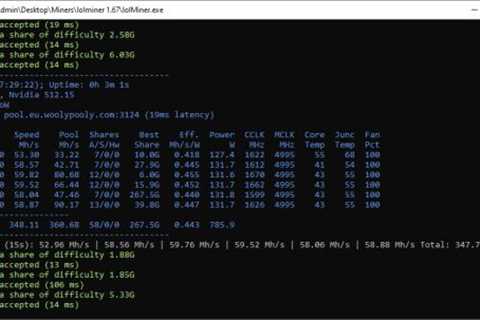 New lolMiner 1.67 Release Focused on Improving NEXA Mining Performance