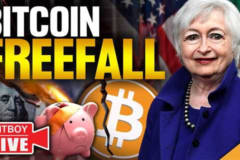 Bitcoin FREEFALL LIVE! (Silicon Valley Bank Run CRUSHES Crypto Market)