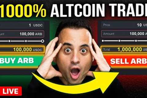 THIS COULD MAKE YOU RICH! (ARBITRUM TOKEN LIVE TRADING)