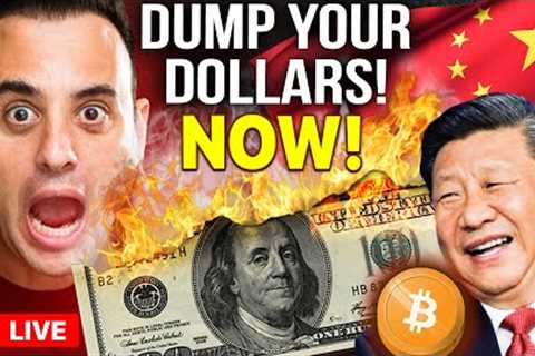 WHY THE U.S DOLLAR IS IN SERIOUS TROUBLE! (HUGE BITCOIN TRADE!)