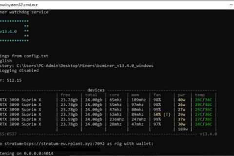 New lolMiner 1.70 and BzMiner v13.4.0 Bring More NEXA Performance Improvements