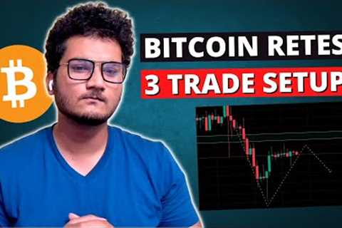 🚨 Bitcoin RETEST - 3 Trade Setups to TRY | Crypto Jargon Update | ADA ETH BTC