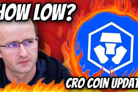 Crypto.com MAKING NEW LOWS? | CRO Coin PRICE PREDICTION | Cronos NEWS