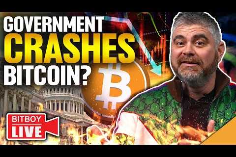 Government CRASHES Bitcoin? (SEC SUFFERS Massive Loss)