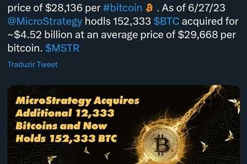 MicroStrategy bought 12,333 more bitcoin!