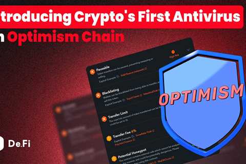 Introducing Crypto’s First Antivirus on Optimism Chain