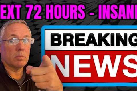 BREAKING CRYPTO NEWS! NEXT 72 HOURS ARE GOING TO BE INSANE FOR CRYPTO!