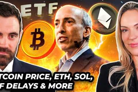 Crypto News: BTC Price, ETH vs. SOL, ETF Delay, OpenAI & MORE!!