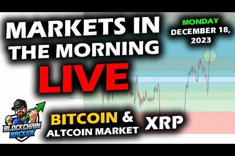 MARKETS in the MORNING, 12/18/2023, Bitcoin $41,300, Stock Market Week ATH, Altcoin Market DXY 102