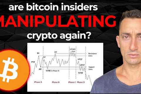 WARNING: Are Bitcoin INSIDERS SELLING Crypto Before ETF Approval? Wyckoff Analysis