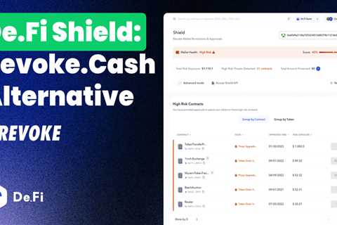 Revoke.cash Alternative: De.Fi Shield Permissions Tool