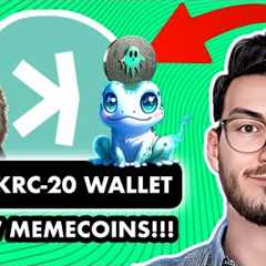 URGENT: FIRST KRC20 Wallet announced!!! (Crypto News Kaspa)
