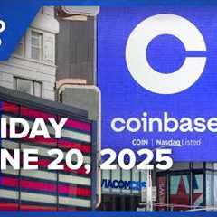 Coinbase shares rise as investors anticipate U.S. stablecoin rules: CNBC Crypto World
