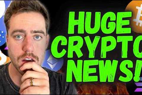HUGE CRYPTO NEWS! (YOU''LL WANT THIS)