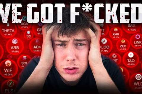 BIGGEST CRYPTO CRASH EVER - What I'm Doing RIGHT NOW!!