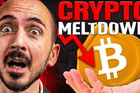 Bitcoin Alert! THIS  Triggered A CRYPTO Meltdown!
