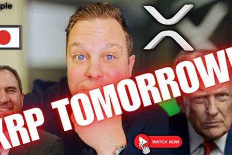 XRP IT HAPPENS TOMORROW...... 👀🤯
