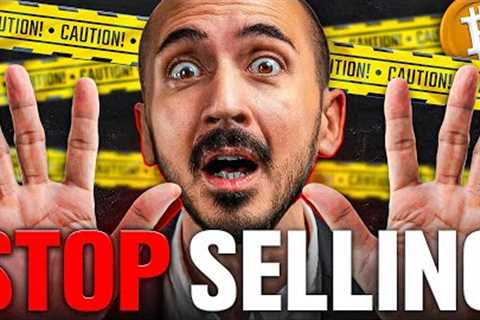 🚨STOP SELLING BITCOIN! The Fed Just Did THIS