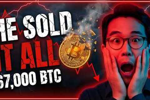 BREAKING: Garrett Jin Quietly Sold 67,000 Bitcoin – Crypto Market Crash Incoming?!