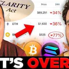 Bitcoin Heading to $45k or $150k After CLARITY Act? | CryptosRUs